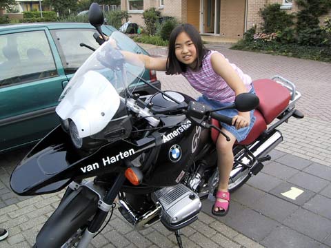  Mio on bike 